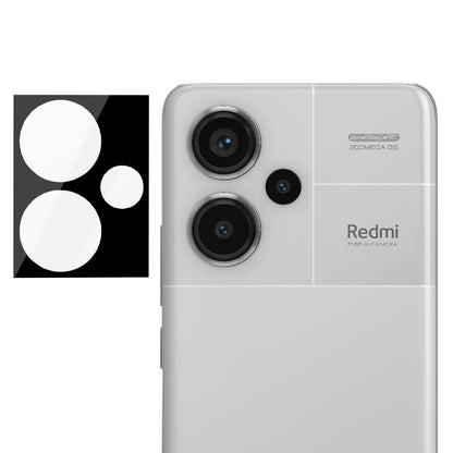 Folie de protectie Camera Spate Techsuit pentru Xiaomi Redmi Note 13 Pro+, Sticla Securizata, Neagra