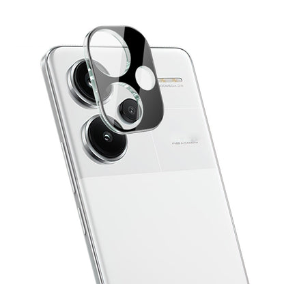Folie de protectie Camera Spate Techsuit pentru Xiaomi Redmi Note 13 Pro+, Sticla Securizata, Neagra
