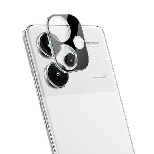 Folie de protectie Camera Spate Techsuit pentru Xiaomi Redmi Note 13 Pro+, Sticla Securizata, Neagra