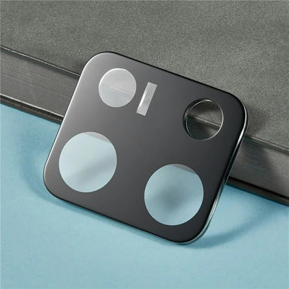 Folie de protectie Camera Spate Techsuit pentru Xiaomi Redmi Note 14S, Sticla Securizata, Neagra