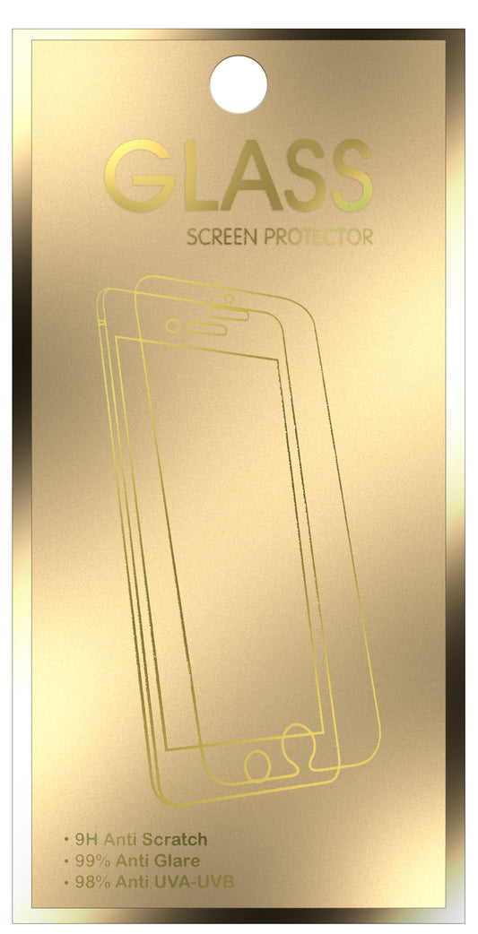 Folie de protectie Ecran OEM Gold Edition pentru Samsung Galaxy J3 (2017) J330, Sticla Securizata, Full Glue