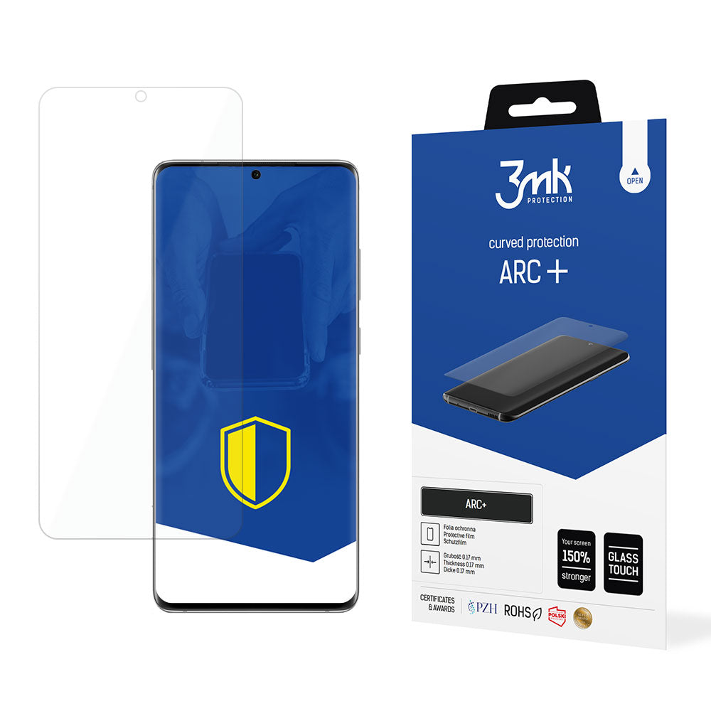 Osłona ekranu 3MK ARC+ do Samsung Galaxy S20 Ultra 5G G988 / S20 Ultra G988, tworzywo sztuczne 