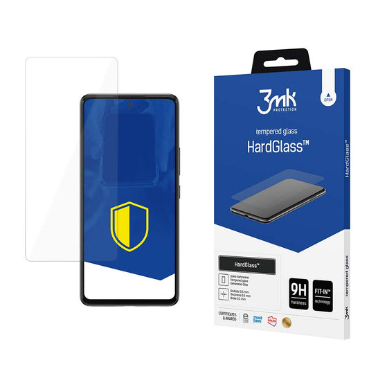 3MK HardGlass Screen Protector do Samsung Galaxy A53 5G A536, twarde szkło, pełne klejenie