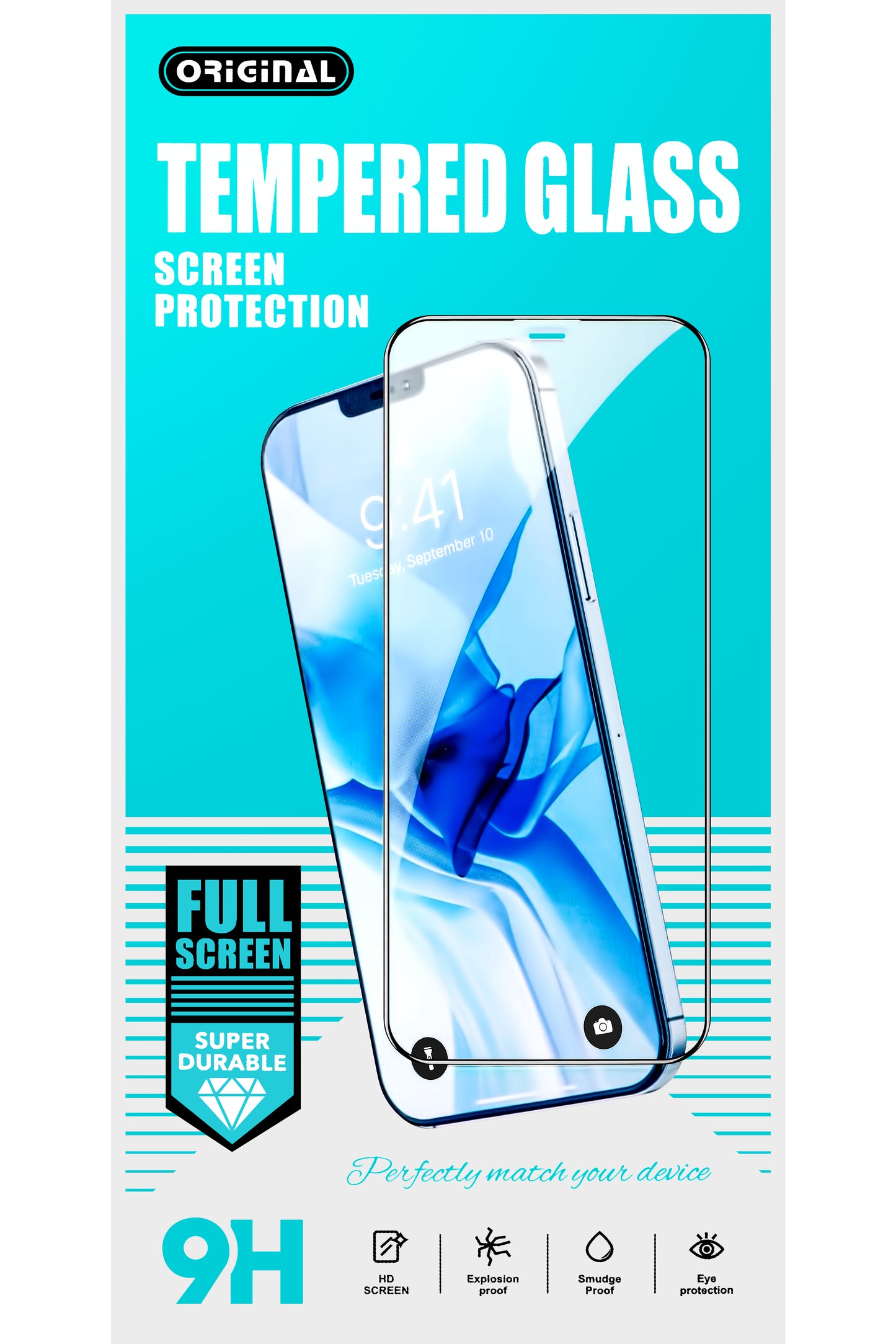 Folie de protectie Ecran OEM pentru Samsung Galaxy A32 5G A326, Sticla Securizata, Full Glue, 21D, Neagra