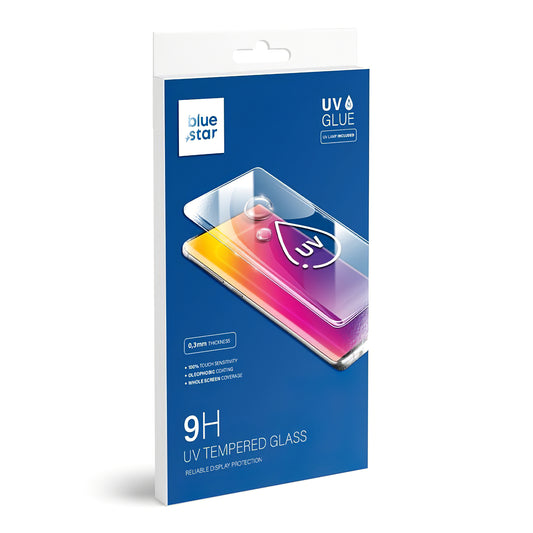 Blue Star Screen Protector do Samsung Galaxy S22 Ultra 5G S908, szkło ochronne, klej UV 