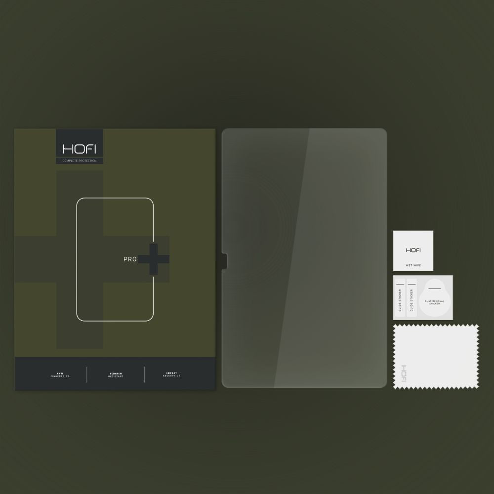 Folie de protectie Ecran HOFI Glass PRO+ pentru Samsung Galaxy Tab S10+ / Tab S9+ / Tab S8+ / Tab S7 FE / Tab S7+, Sticla Securizata, Full Glue