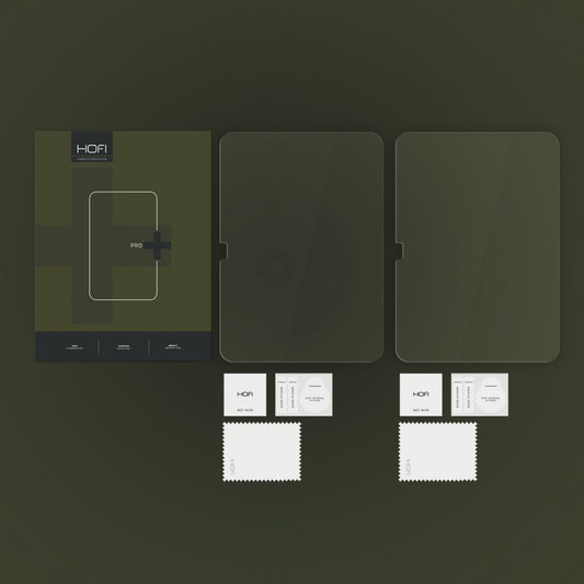 Folie de protectie Ecran HOFI PRO+ pentru Apple iPad (2025) / (2022), Sticla Securizata, Full Glue, Set 2 bucati