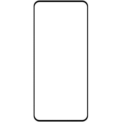 Folie de protectie Ecran Blue Shield pentru Motorola Moto G85, Sticla Securizata, Edge Glue, Case Friendly, Neagra