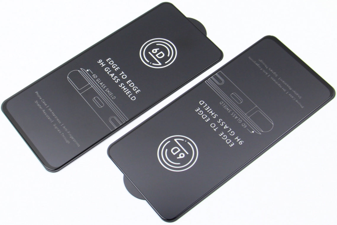 Folie de protectie Ecran OEM pentru Apple iPhone 17e / 16e / 14 / 13 Pro, Sticla Securizata, Full Glue, Set 10 bucati, 6D, Neagra