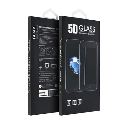 Folie de protectie Ecran OEM pentru Samsung Galaxy A17 4G / A17 5G / A16 5G A166 / A16 4G A165, Sticla Securizata, Full Glue, 5D, Neagra