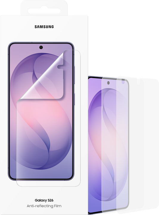 Folie de protectie Ecran Anti-reflecting pentru Samsung Galaxy S26 S942, Plastic, Set 2 bucati EF-US942CTEGWW