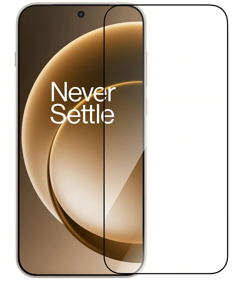 Folie de protectie Ecran Anti Reflection pentru OnePlus 15, Sticla Securizata, Full Glue, Neagra 5431102121