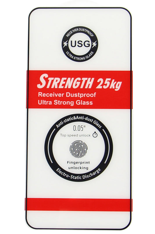 Folie de protectie Ecran OEM Ultra Strong 25KG pentru Samsung Galaxy S24 S921, Sticla Securizata, Full Glue, 2.5D, Neagra