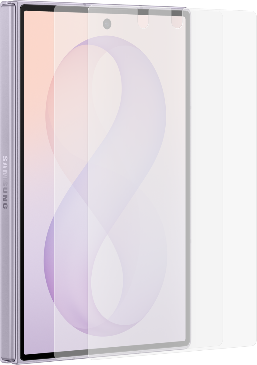 Folie de protectie Ecran Exterior Anti-reflecting pentru Samsung Galaxy Z Fold8 F971, Plastic, Set 2 bucati EF-UF971CTEGWW