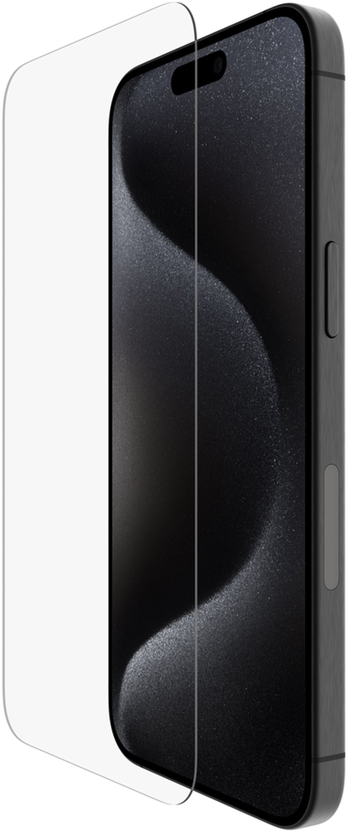 Folie de protectie Ecran Belkin ScreenForce UltraGlass 2 pentru Apple iPhone 15 Pro Max, Sticla Securizata, Full Glue OVA134zz