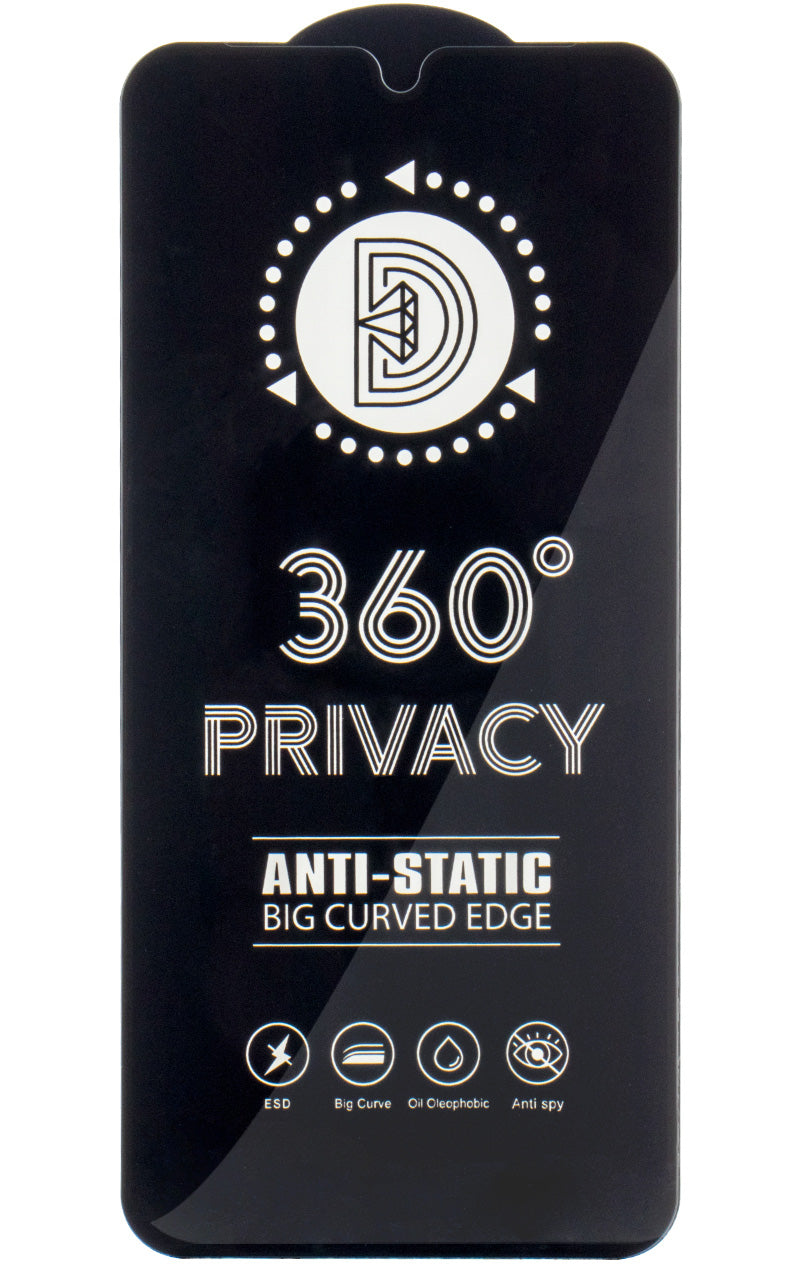 Folie de protectie Ecran Privacy OEM 360 pentru Samsung Galaxy A37 5G, Sticla Securizata, Full Glue