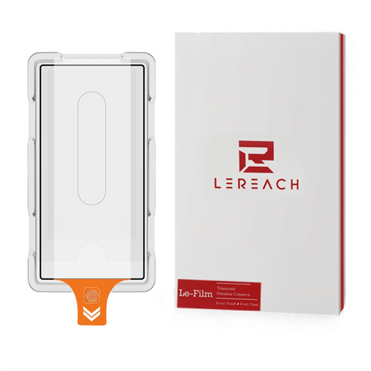 Folie de protectie Ecran Exterior Lereach pentru Samsung Galaxy Z Fold8 Ultra F976 / Z Fold7 F966, Sticla Securizata, Full Glue, Neagra