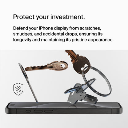 Folie de protectie Ecran Belkin ScreenForce UltraGlass 2 pentru Apple iPhone 15 Pro Max, Sticla Securizata, Full Glue OVA134zz