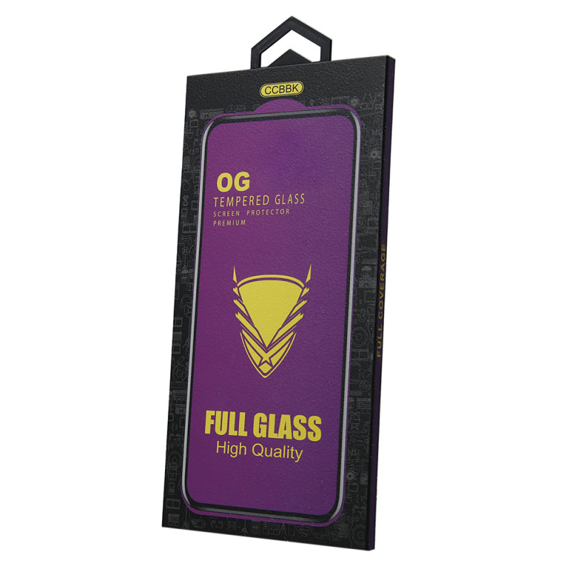 Folie de protectie Ecran OEM OG Premium pentru Samsung Galaxy S23 S911 / S22 5G S901, Sticla Securizata, Full Glue, Neagra