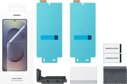 Folie de protectie Ecran Anti-reflecting pentru Samsung Galaxy S25 Ultra S938, Plastic, Set 2 bucati EF-US938CTEGWW