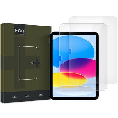 Folie de protectie Ecran HOFI PRO+ pentru Apple iPad (2025) / (2022), Sticla Securizata, Full Glue, Set 2 bucati
