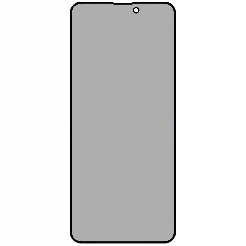 Folie de protectie Ecran Privacy HOCO G15 pentru Apple iPhone 15 Pro Max, Sticla Securizata, Full Glue, 5D