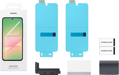 Folie de protectie Ecran pentru Samsung Galaxy A56 A566, Plastic, Set 2 bucati EF-UA566CTEGWW