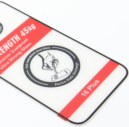 Folie de protectie Ecran OEM Ultra Strong 45KG pentru Samsung Galaxy A55 5G A556, Sticla Securizata, Full Glue, 2.5D, Neagra