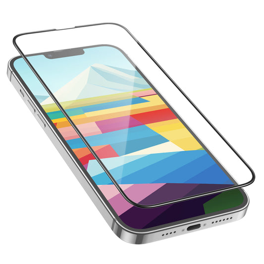 Folie de protectie Ecran HOCO G16 pentru Apple iPhone 16 / 15, Sticla Securizata, Full Glue, 5D, Neagra