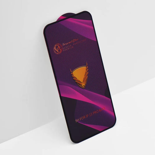 Folie de protectie Ecran OEM OG Premium pentru Apple iPhone 17 Pro, Sticla Securizata, Full Glue, Neagra