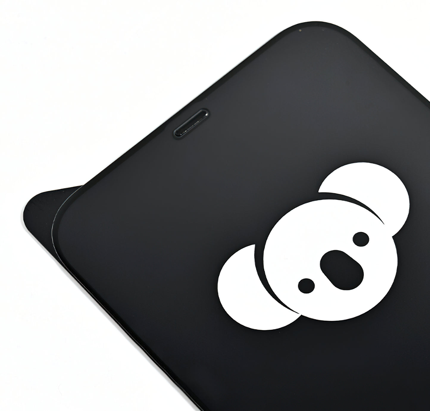 Folie de protectie Ecran Bear HD pentru Apple iPhone 14 Pro Max, Sticla Securizata, Full Glue, Neagra