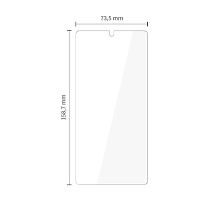Folie de protectie Ecran Tech-Protect pentru Samsung Galaxy S25 Ultra S938, Sticla Securizata, Full Glue, Set 10 bucati