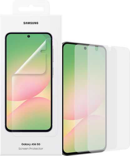 Folie de protectie Ecran pentru Samsung Galaxy A56 A566, Plastic, Set 2 bucati EF-UA566CTEGWW