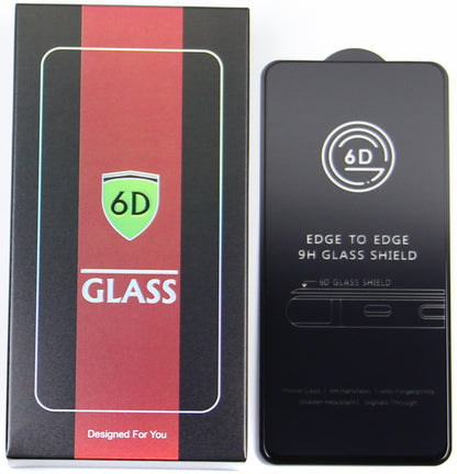 Folie de protectie Ecran OEM pentru Apple iPhone 17e / 16e / 14 / 13 Pro, Sticla Securizata, Full Glue, Set 10 bucati, 6D, Neagra