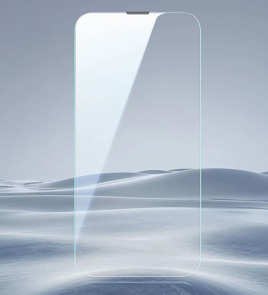 Folie de protectie Ecran ESR Ultrafit pentru Apple iPhone 17e / 16e / 14 / 13 Pro, Sticla Securizata, Full Glue, Set 2 bucati