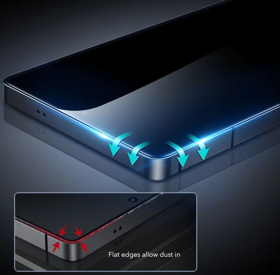 Folie de protectie Ecran Privacy ESR pentru Samsung Galaxy S25 Ultra S938, Sticla Securizata, Full Glue