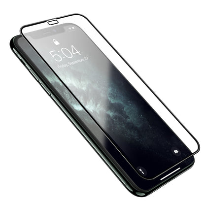 Folie de protectie Ecran HOCO G16 pentru Apple iPhone XS / X, Sticla Securizata, Full Glue, 5D, Neagra