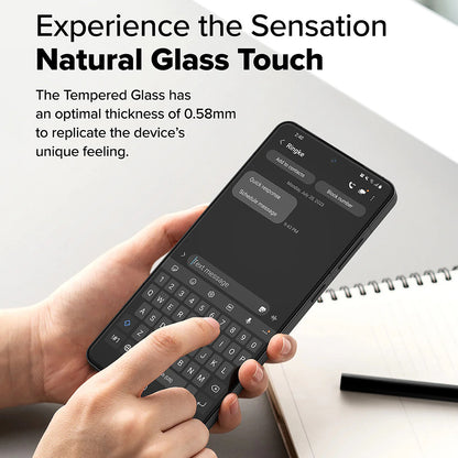 Folie de protectie Ecran Ringke pentru OnePlus 13R, Sticla Securizata, Full Glue, Set 2 bucati