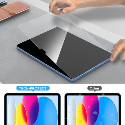 Folie de protectie Ecran Tech-Protect FIT+ pentru Samsung Galaxy Tab S11 Ultra / Tab S10 Ultra, Sticla Securizata, Full Glue, Set 2 bucati, 2.5D