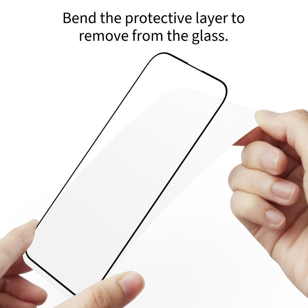 Folie de protectie Ecran Tech-Protect FIT+ pentru Xiaomi Redmi Note 15 Pro 5G, Sticla Securizata, Full Glue, Set 2 bucati, 2.5D, Neagra
