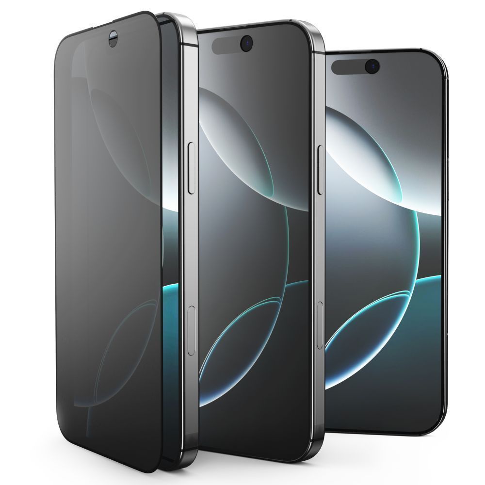 Folie de protectie Ecran Privacy Tech-Protect Spy+ pentru Samsung Galaxy S26 Plus S947, Sticla Securizata, Full Glue, Set 2 bucati