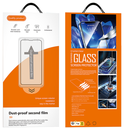 Folie de protectie Ecran OEM Dust Free Easy Fit pentru Apple iPhone 12 / 12 Pro, Sticla Securizata, Full Glue, Neagra