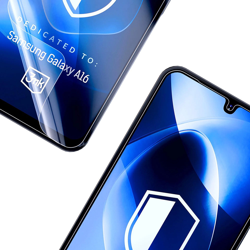 Folie de protectie Ecran 3MK FlexibleGlass pentru Samsung Galaxy A26 A266 / A16 5G A166 / A16 4G A165 / M16 M166, Sticla Flexibila, Full Glue