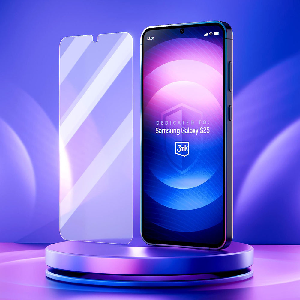 Folie de protectie Ecran 3MK FlexibleGlass pentru Samsung Galaxy S25 S931, Sticla Flexibila, Full Glue