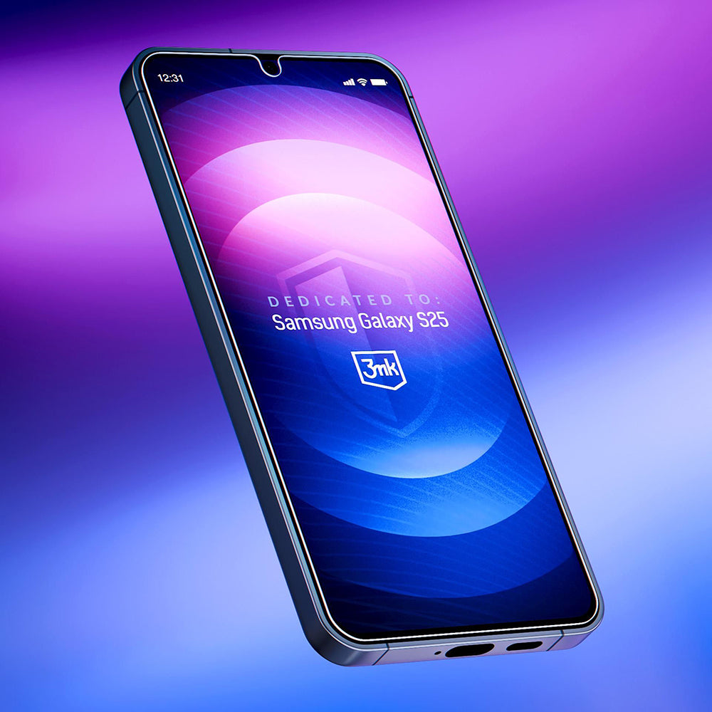 Folie de protectie Ecran 3MK FlexibleGlass pentru Samsung Galaxy S25 S931, Sticla Flexibila, Full Glue