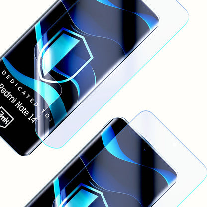 Folie de protectie Ecran 3MK FlexibleGlass pentru Xiaomi Redmi Note 14 4G (Standard), Sticla Flexibila, Full Glue