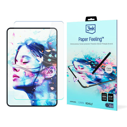 Folie de protectie Ecran 3MK Paper Feeling pentru Apple iPad Air 11 (2026) / Air 11 (2025), Plastic, Set 2 bucati