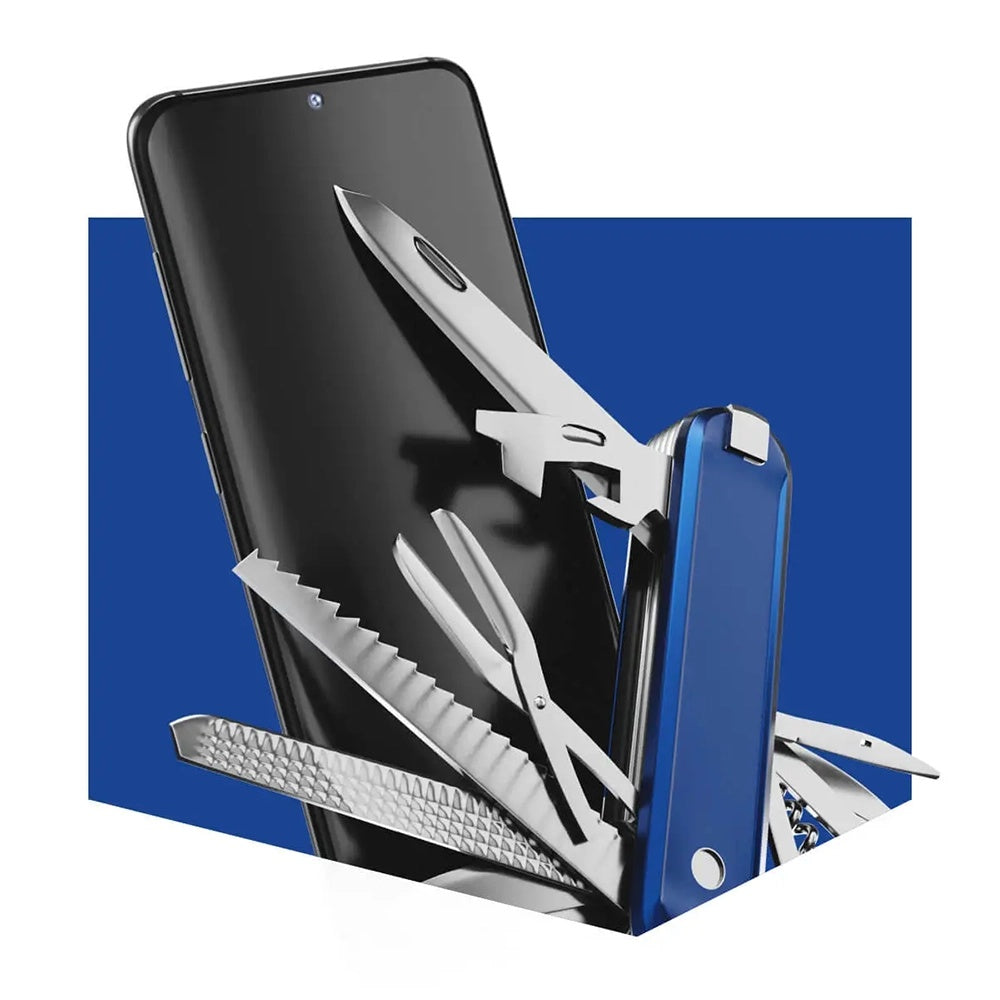Folie de protectie Ecran 3MK Silver Protect+ pentru Apple iPhone 16, Plastic