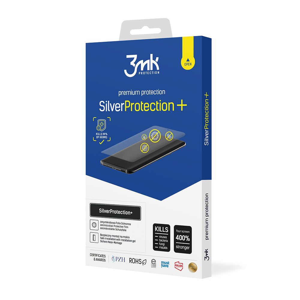 Folie de protectie Ecran 3MK Silver Protect+ pentru Apple iPhone 16 Pro, Plastic