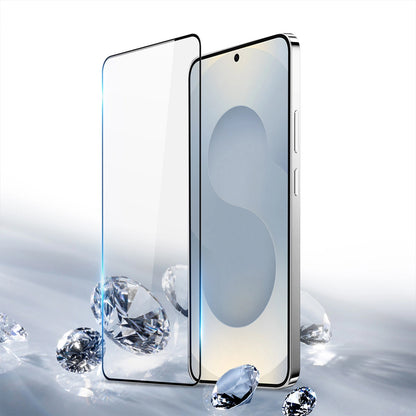Folie de protectie Ecran Privacy DUX DUCIS pentru Samsung Galaxy S25 S931, Sticla Securizata, Edge Glue